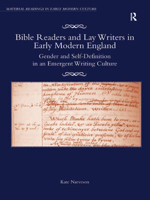 cover image of Bible Readers and Lay Writers in Early Modern England